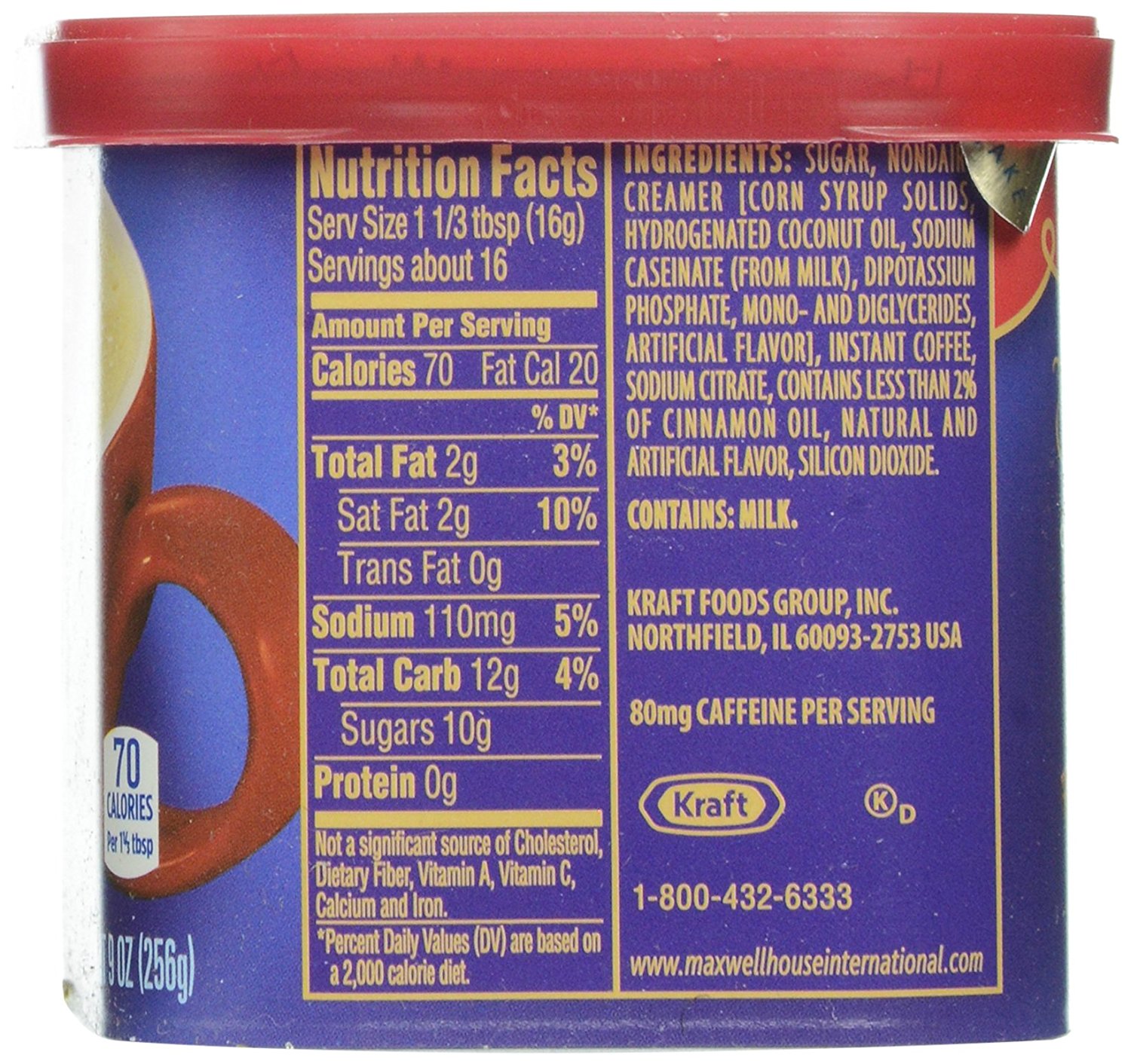 Maxwell House International Coffee, Cafe Vienna, 9 Ounce free image