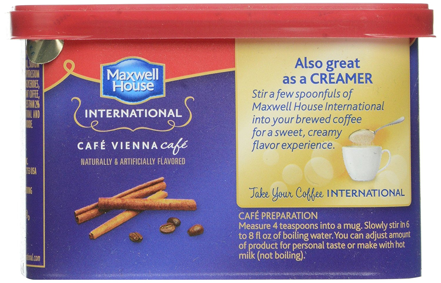 Maxwell House International Coffee, Cafe Vienna, 9 Ounce N2 free image