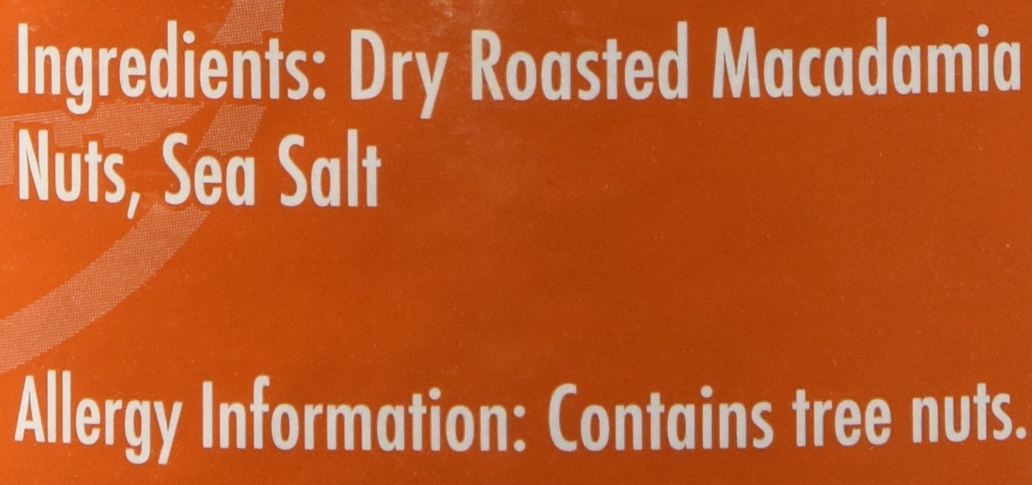 MacFarms Dry Roasted Macadamia Nuts with Sea Salt, Fresh from Hawaii 24