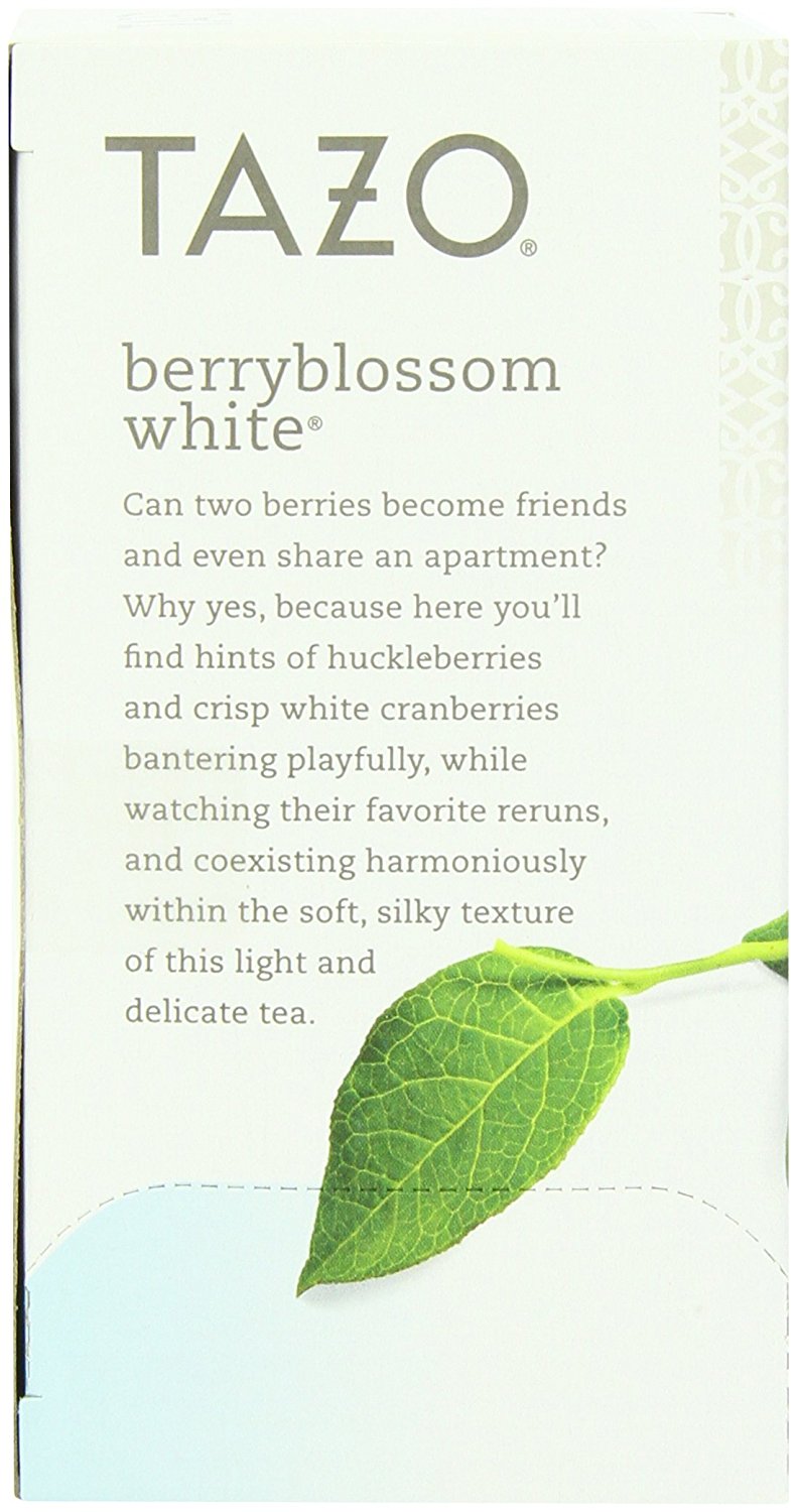 Tazo White Tea Berryblossom 20 Bags N4 free image download