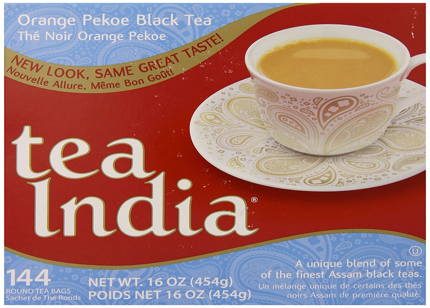 Tea India Orange Pekoe Black Tea, 16 Ounce, 144 count. free image download