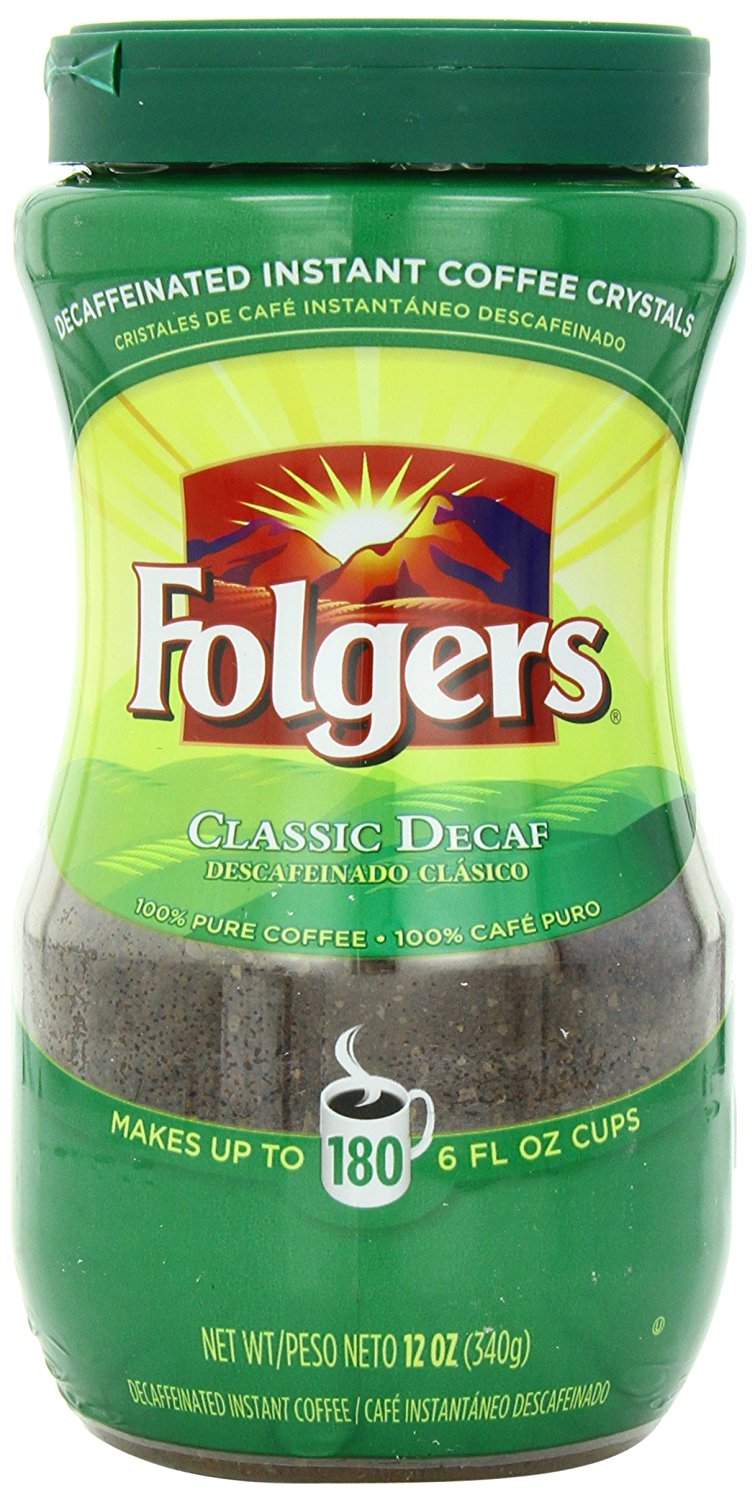 Folgers Classic Roast Instant Coffee, 8 Ounce (Pack of 3) N7 free image