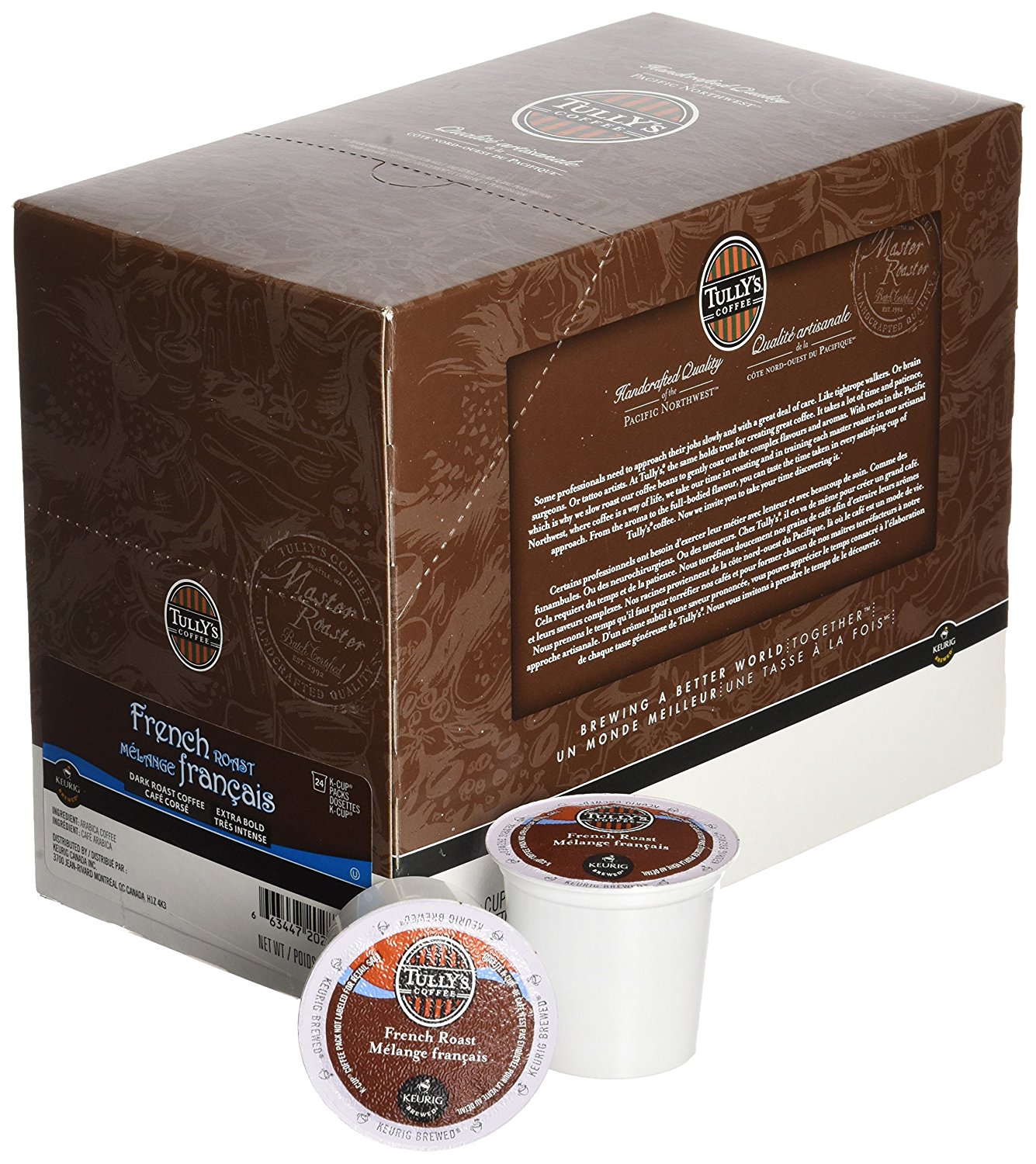 Tully's French Roast Kcups, 80Count N3 free image download