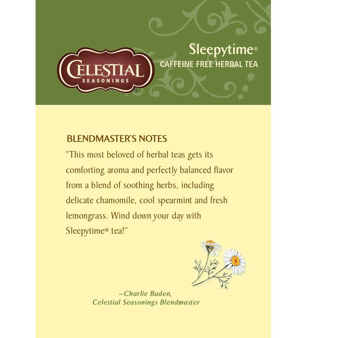 Celestial Seasonings Sleepytime Herbal Tea, 40 Count (Pack of 6) N4