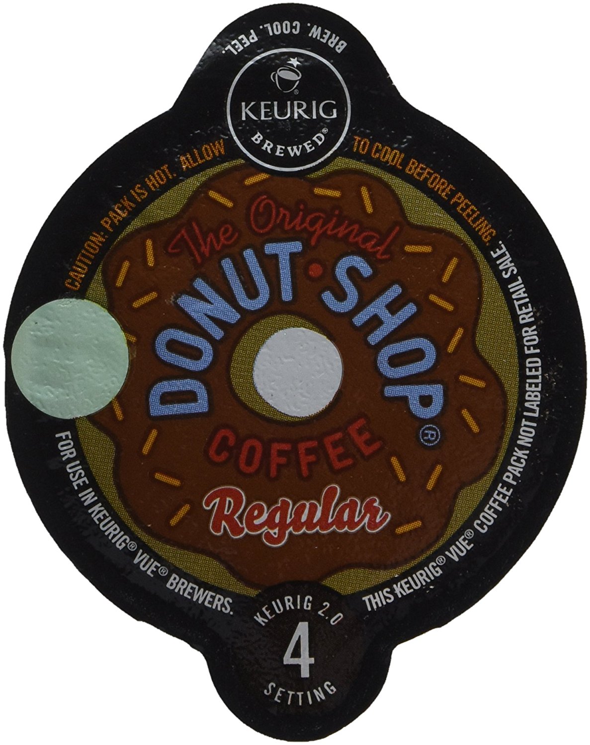 The Original Donut Shop Coffee for Keurig Vue 16 count (2 pack) N10