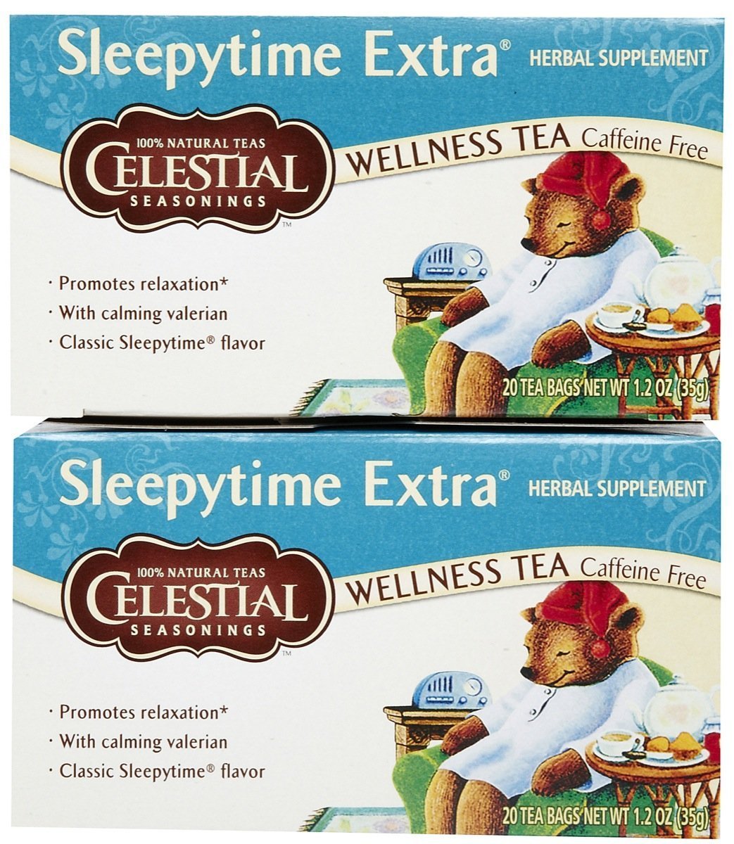 Celestial Seasonings Sleepytime Extra Herbal Tea (Pack of 20) N25 free