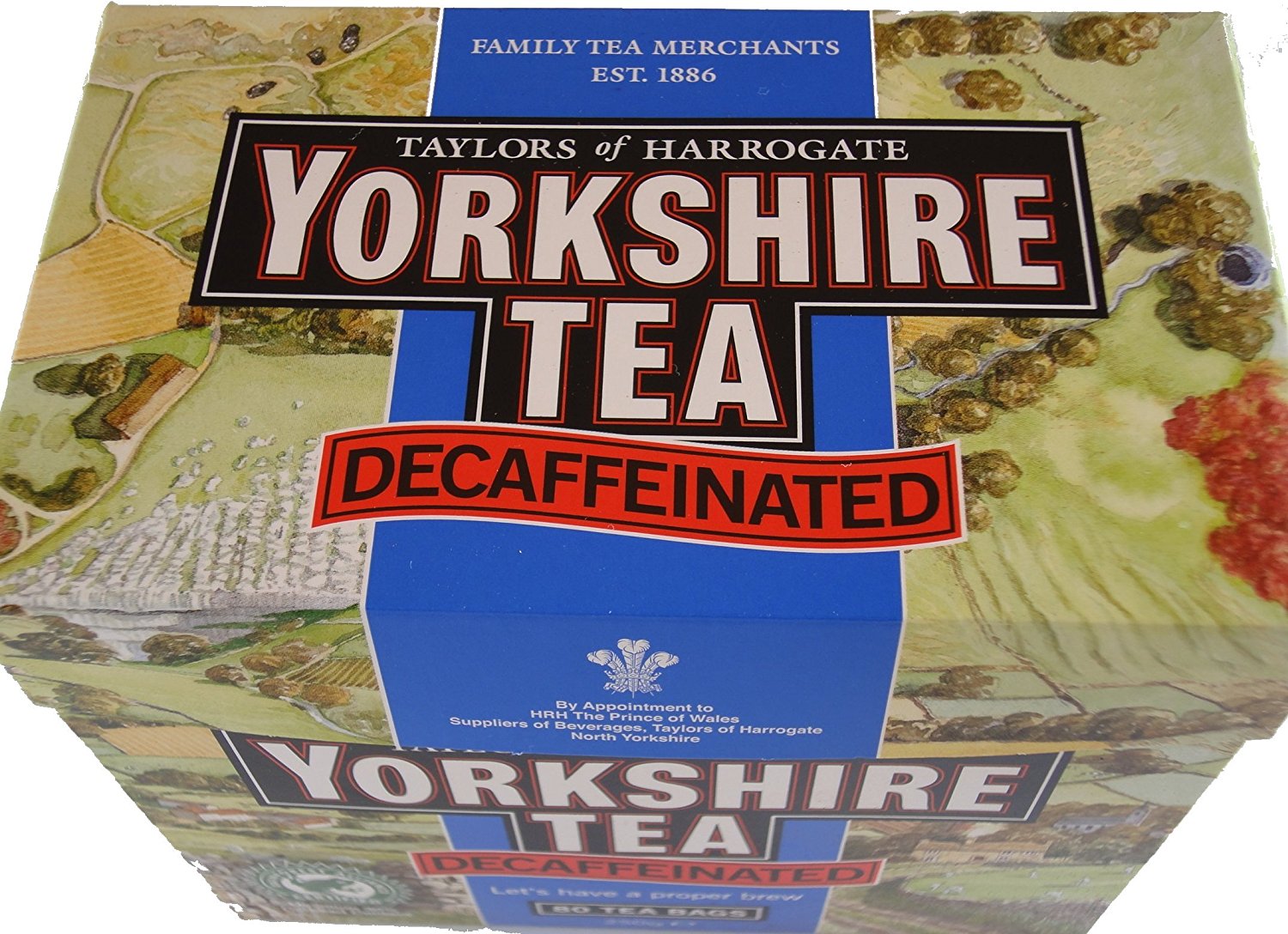 Yorkshire Decaffeinated Tea, 80 Teabags N4 free image download