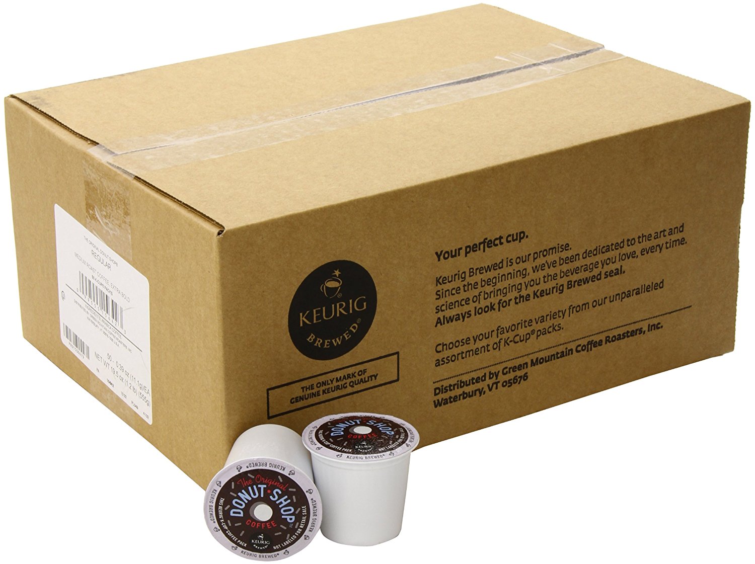 Keurig, The Original Donut Shop, KCup Packs, Portion Pack for Keurig K