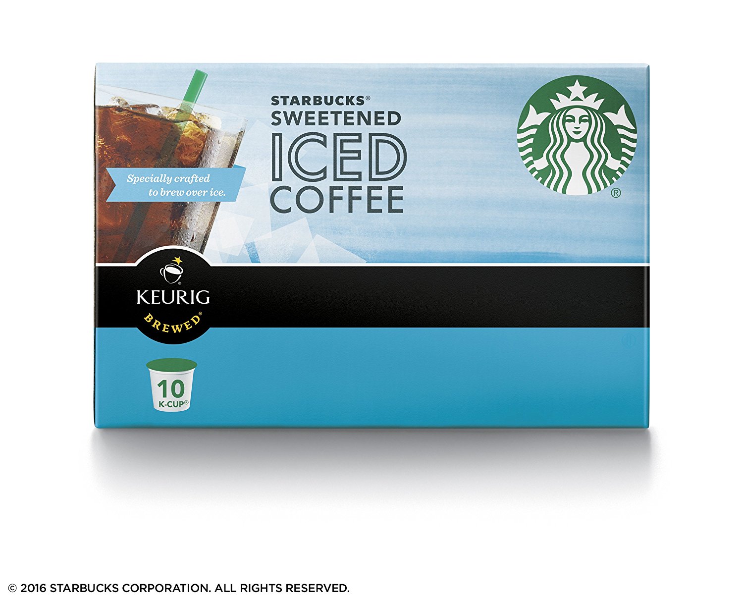 Starbucks Sweetened Iced Coffee, KCup for Keurig Brewers, 60 Count N2