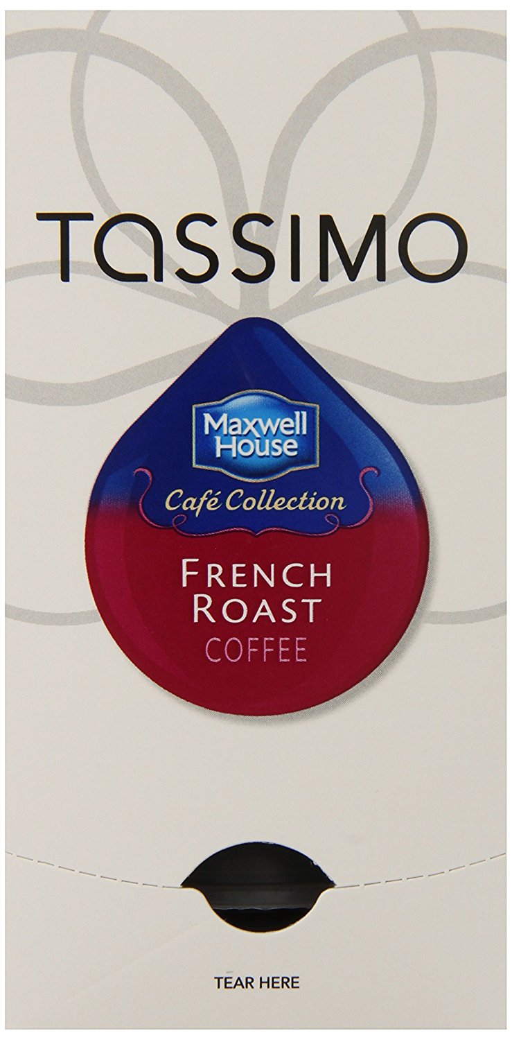 Maxwell House Cafe Collection French Roast Coffee (Dark), 16Count T