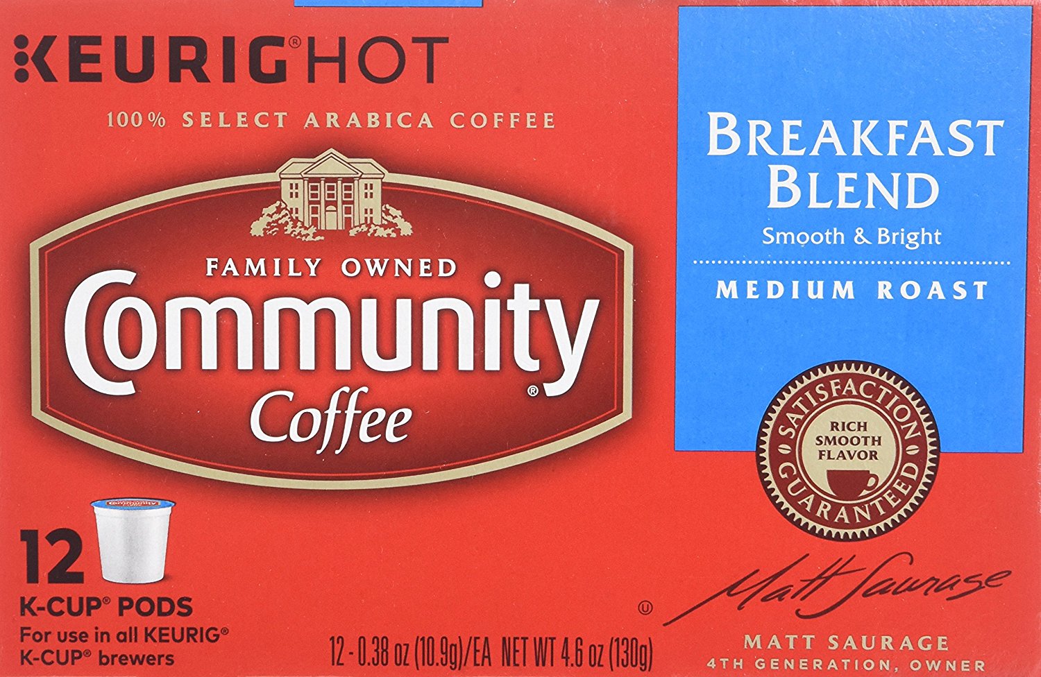 Community Coffee KCup Pods, Dark Roast, 12 Count (Pack of 3) N11 free