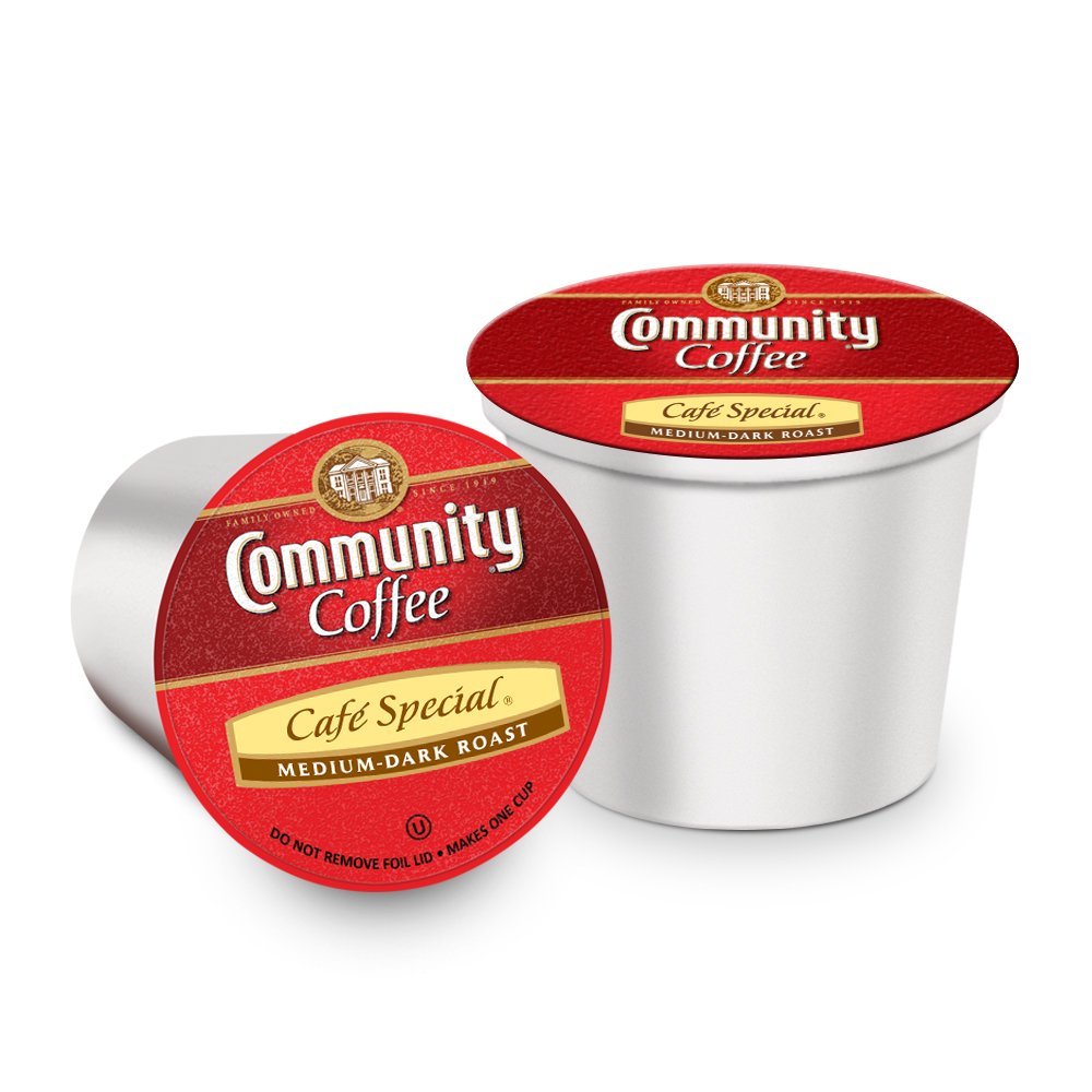 Community Coffee KCup Pods, Dark Roast, 12 Count (Pack of 3) N27 free