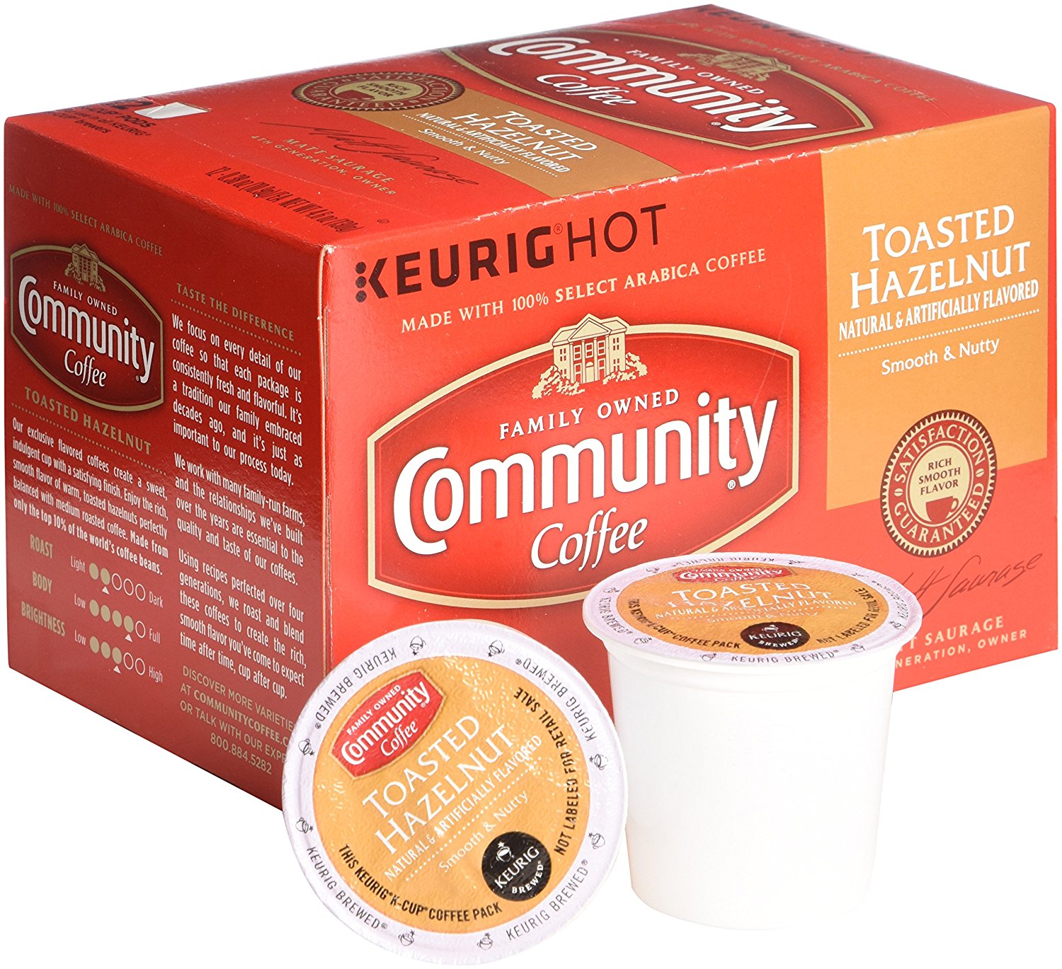 Community Coffee KCup Pods, Dark Roast, 12 Count (Pack of 3) N42 free
