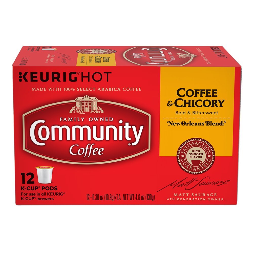 Community Coffee KCup Pods, Dark Roast, 12 Count (Pack of 3) N103 free
