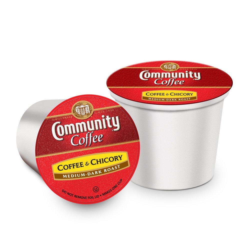 Community Coffee KCup Pods, Dark Roast, 12 Count (Pack of 3) N106 free