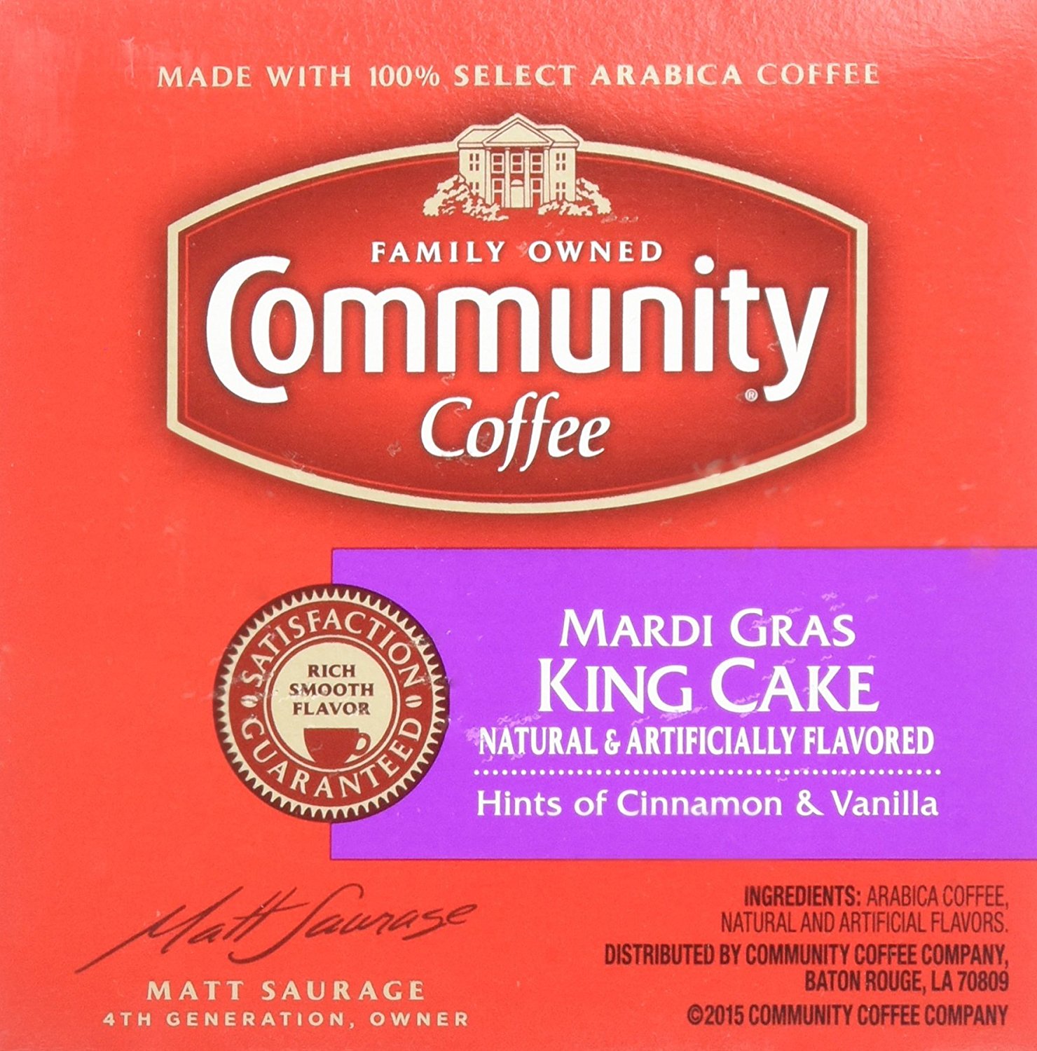 Community Coffee KCup Pods, Dark Roast, 12 Count (Pack of 3) N117 free