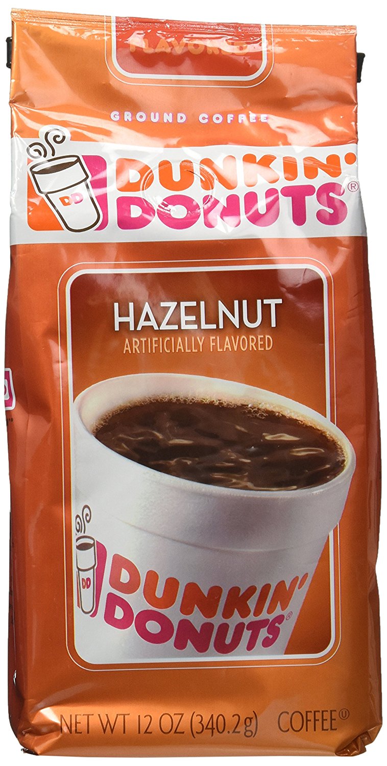 Dunkin' Donuts Hazelnut Ground Coffee, 12 oz free image download