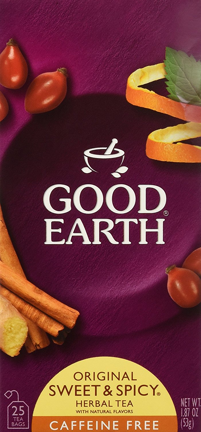 Good Earth Caffeine Free Original Herbal Tea, Sweet & Spicy 25 Bags 3