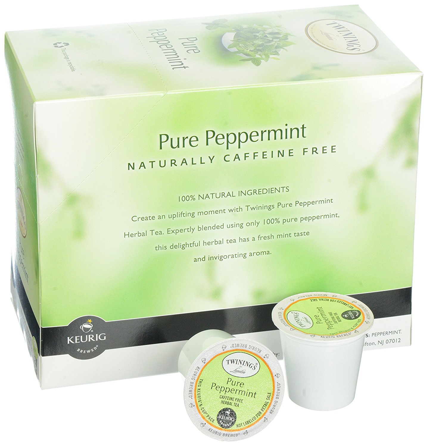 Twinings Pure Peppermint Tea KCups, 24 Count free image download