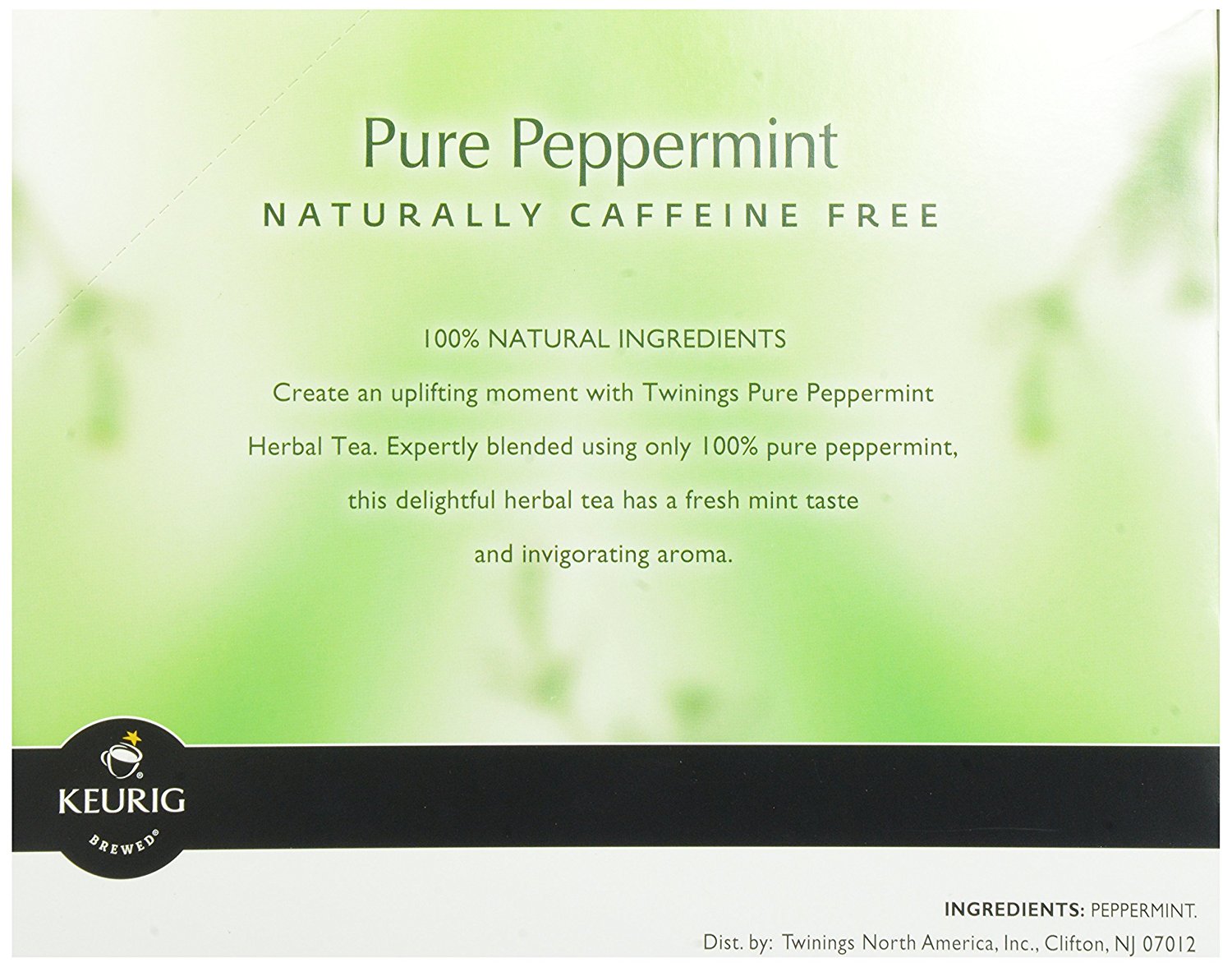 Twinings Pure Peppermint Tea KCups, 24 Count N2 free image download