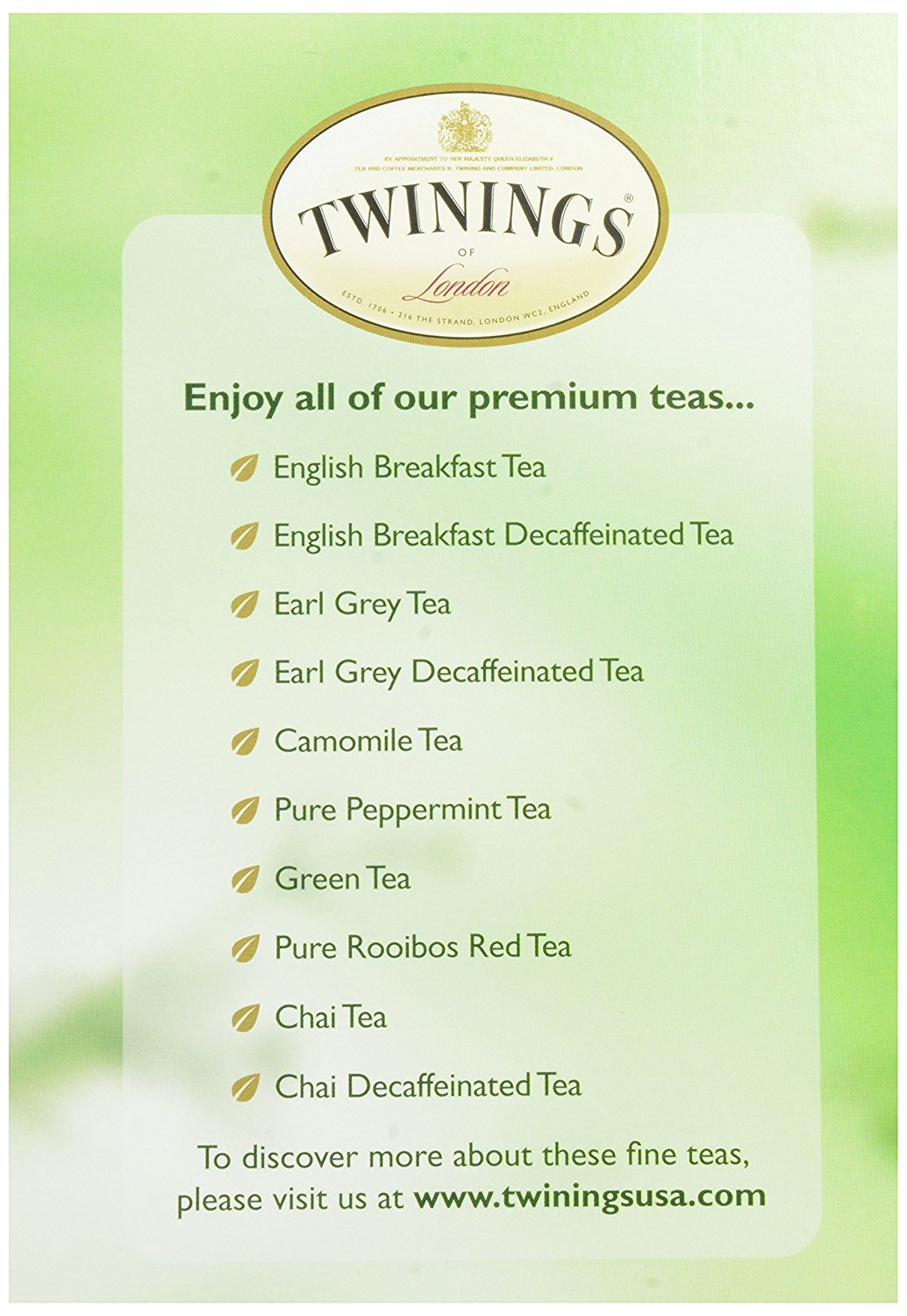 Twinings Pure Peppermint Tea KCups, 24 Count N3 free image download