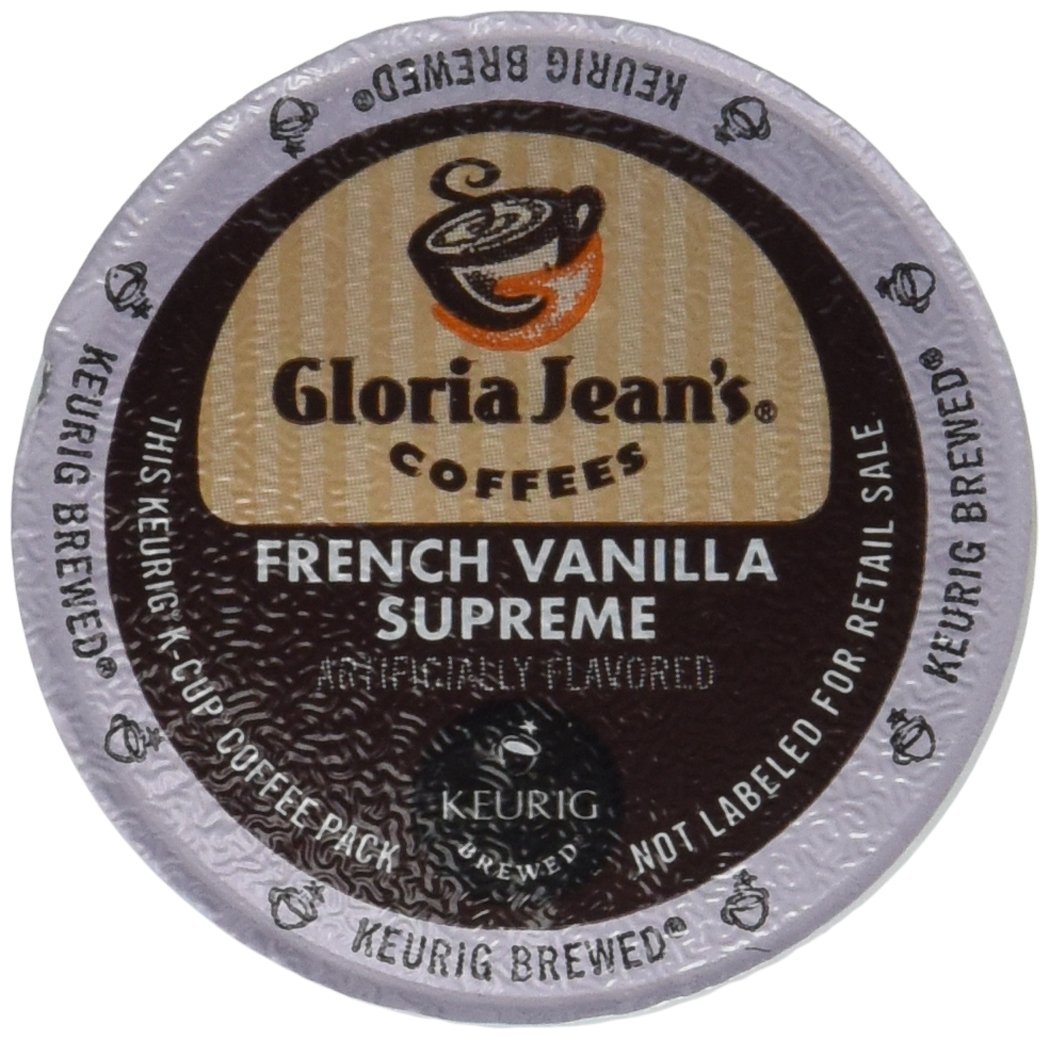 Gloria Jean's Coffees, French Vanilla Supreme, KCup Portion Pack for
