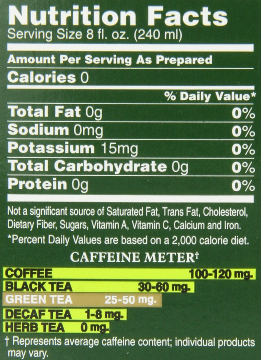 Bigelow Organic Green Tea, 40Count Boxes (Pack of 6) N4 free image