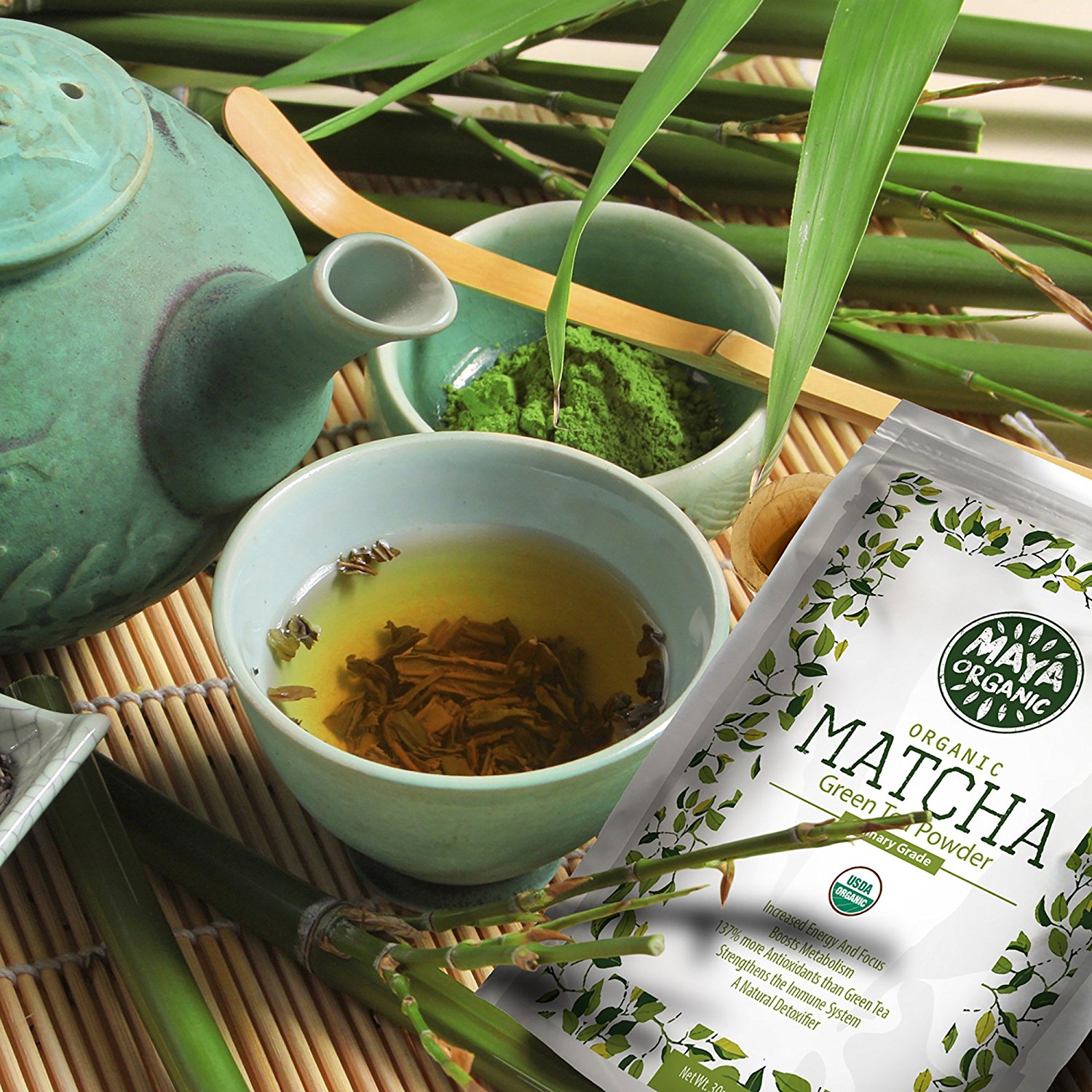 Matcha Green Tea Extract Is The Best Weight Loss Tea For Natural Weight Loss & Detox 30 DAY