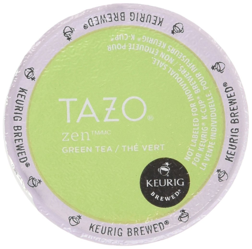 Starbucks Tazo Tea * Zen * Green Tea, 3 Boxes of 16 KCups for Keurig