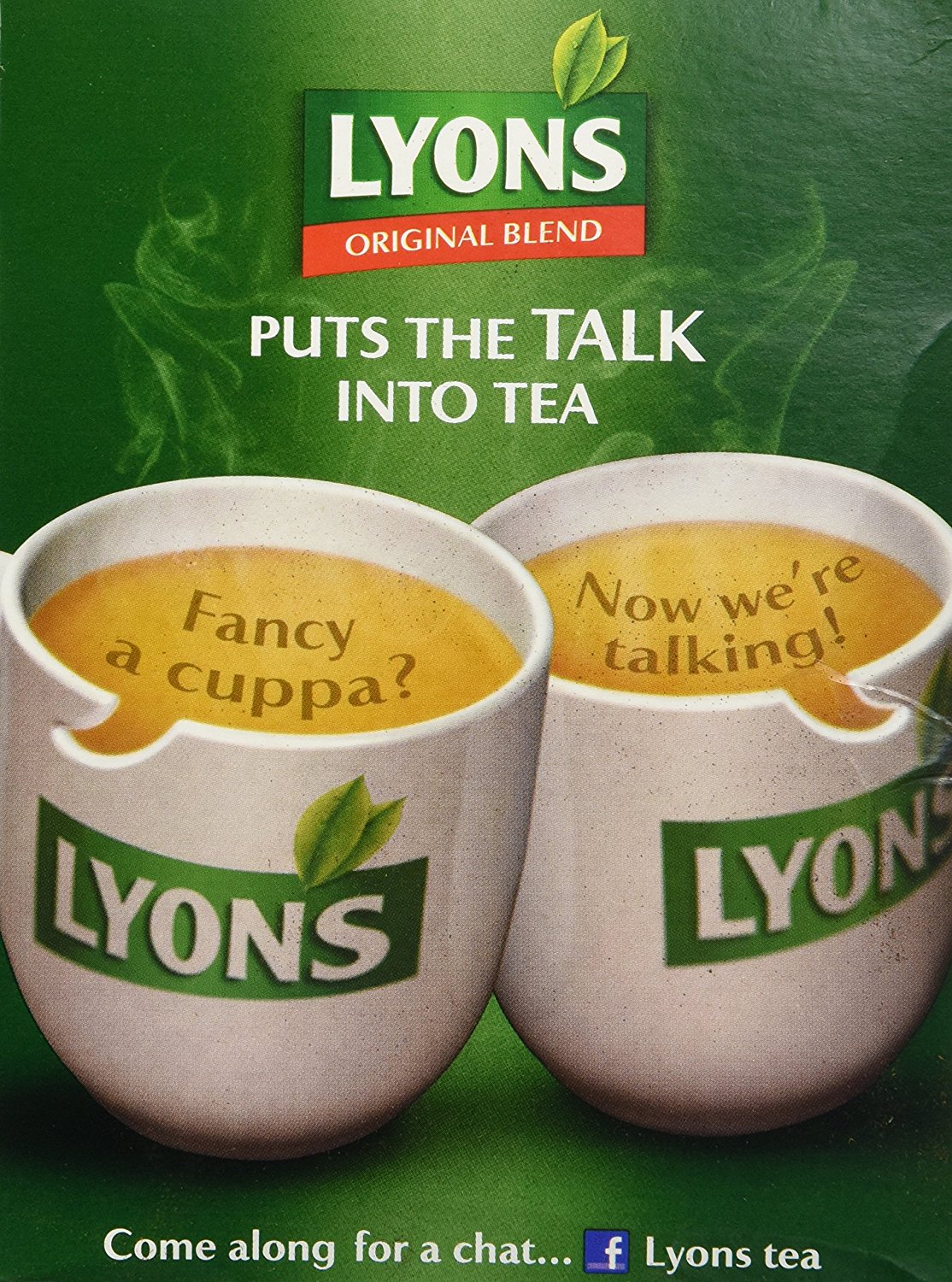 Lyons Original Irish Tea. 80 Bags N2 free image download