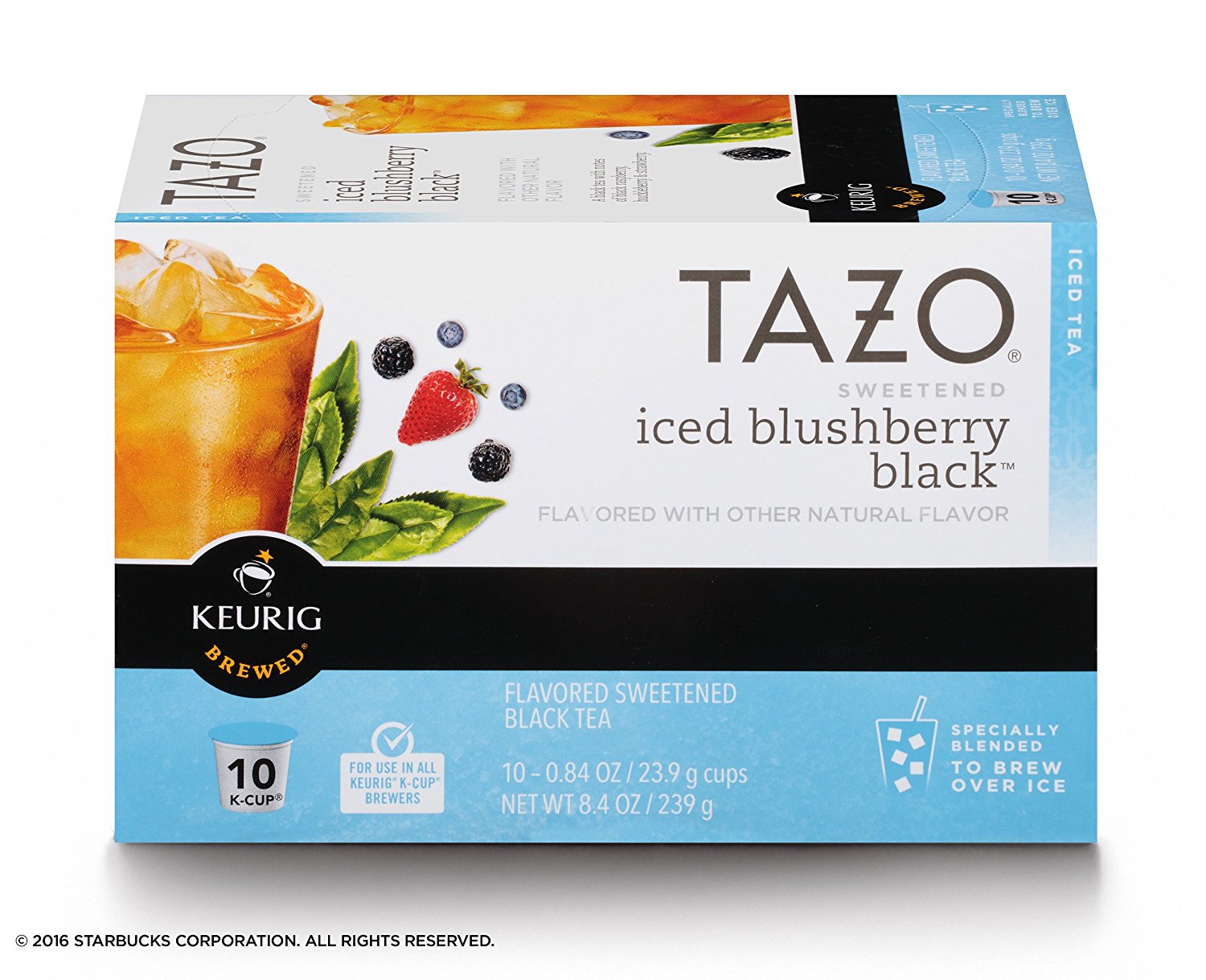 Tazo Sweetened Passion Iced Tea, KCup for Keurig Brewers, 60 Count N11