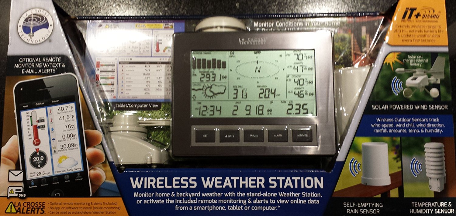 La Crosse Deluxe Wireless Weather Station free image download