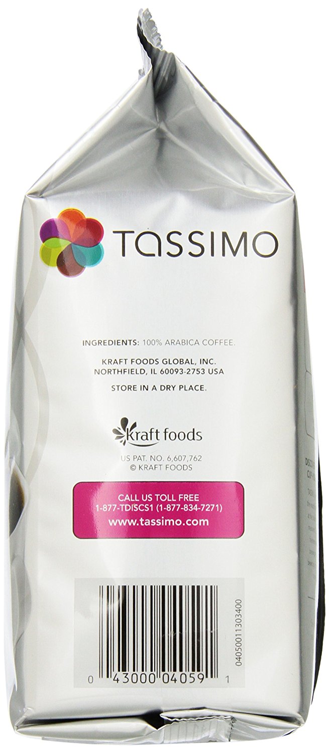 Tassimo Gevalia 15 Kona Coffee Blend T Discs Bag, 16 Count 4.93 Ounce