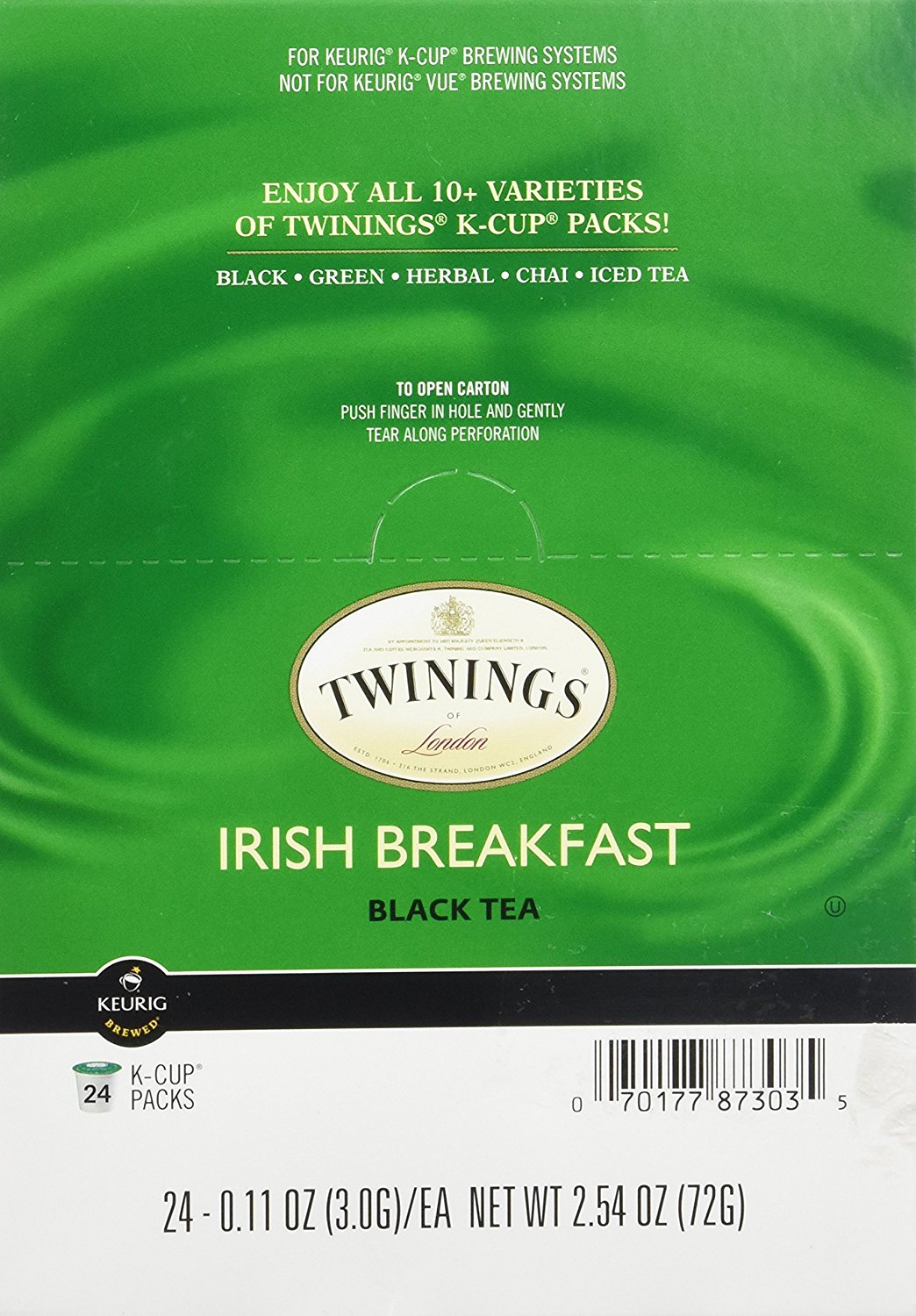 Twinings Irish Breakfast Tea KCups, 48 Count N5 free image download