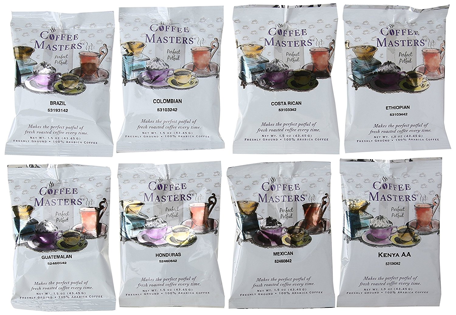 Coffee Masters New Around the World in Twelve Coffees Variety Pack Gift