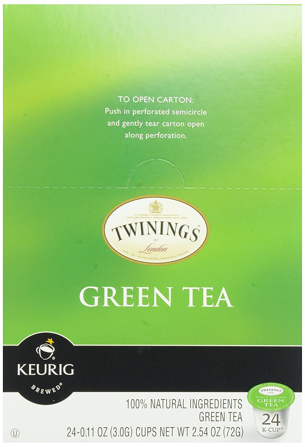 Twinings Green Tea KCups, 24 Count N5 free image download
