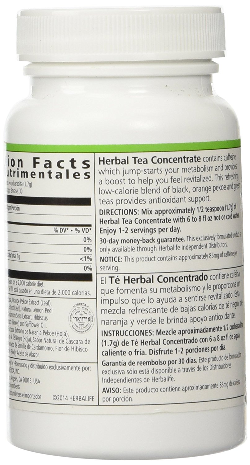 HERBALIFE HERBAL TEA CONCENTRATE ORIGINAL FLAVOR 1.8 OZ N3 free image