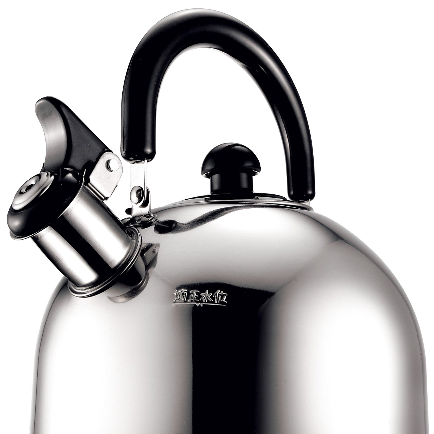 188 Stainless Steel Lid Wide Whistling Kettle 3.6L（japan import） N4 free image download