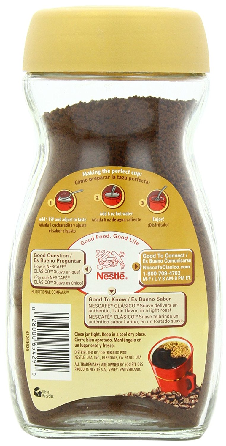 Nescafe Clasico Instant Coffee, 7 Ounce Jar N3 free image download