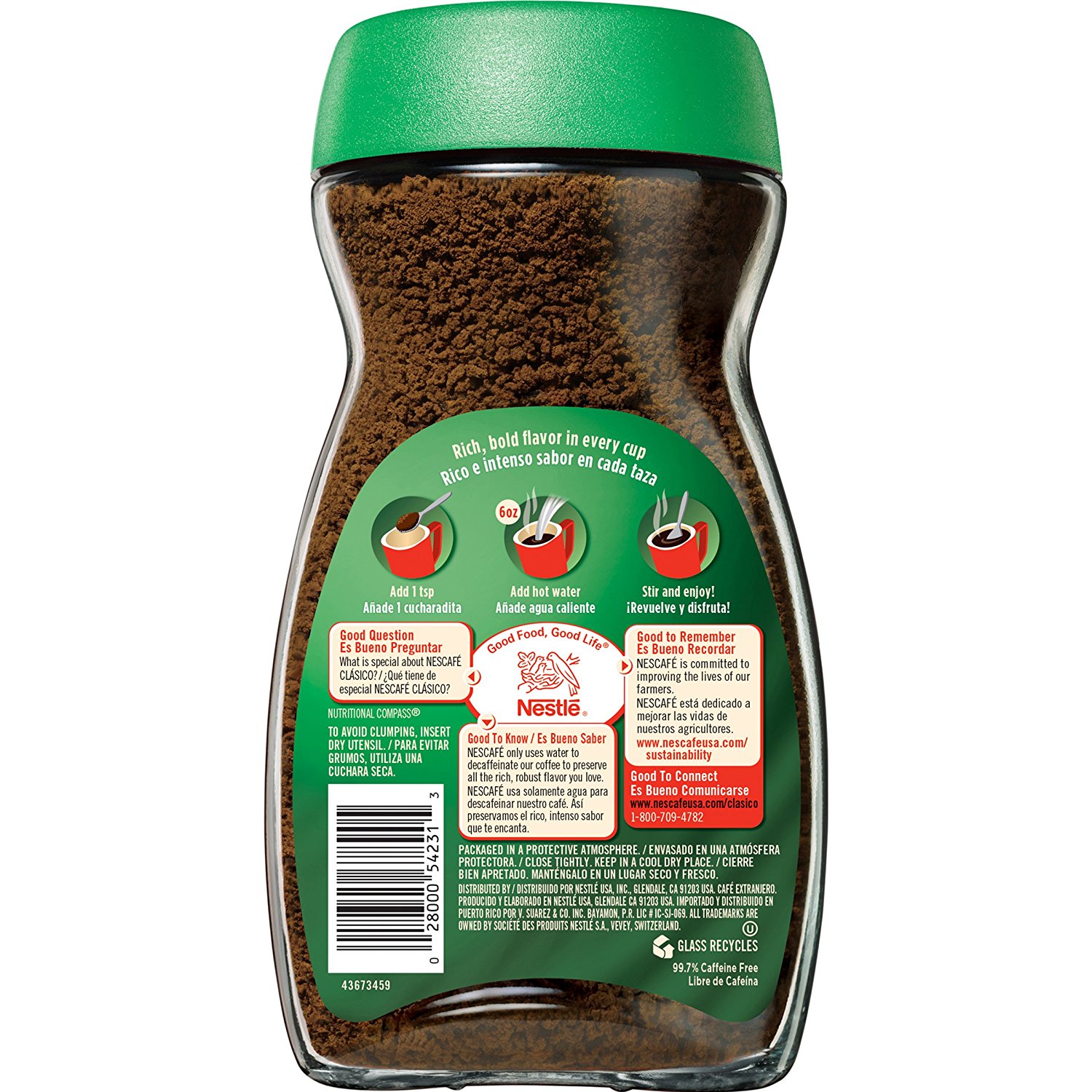 Nescafe Clasico Instant Coffee, 7 Ounce Jar N5 free image download