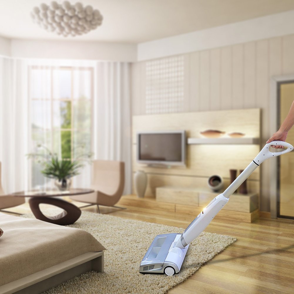 High Power Cordless Vacuum Cleaner, Upright Vacuum Cleaner with Light