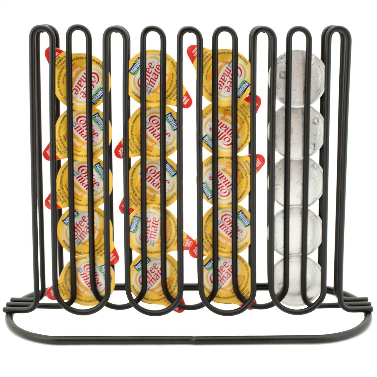 Slim and Sleek Coffee Pod Holder and Organizer for 40 Coffee Pods for