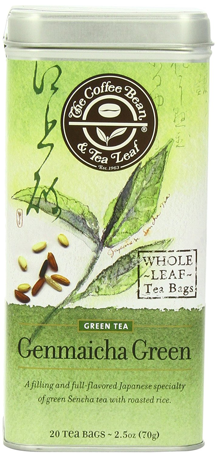 The Coffee Bean & Tea Leaf, Tea, Jasmine Dragon Phoenix Pearl, 20 Count Tin, 2.11oz N7 free