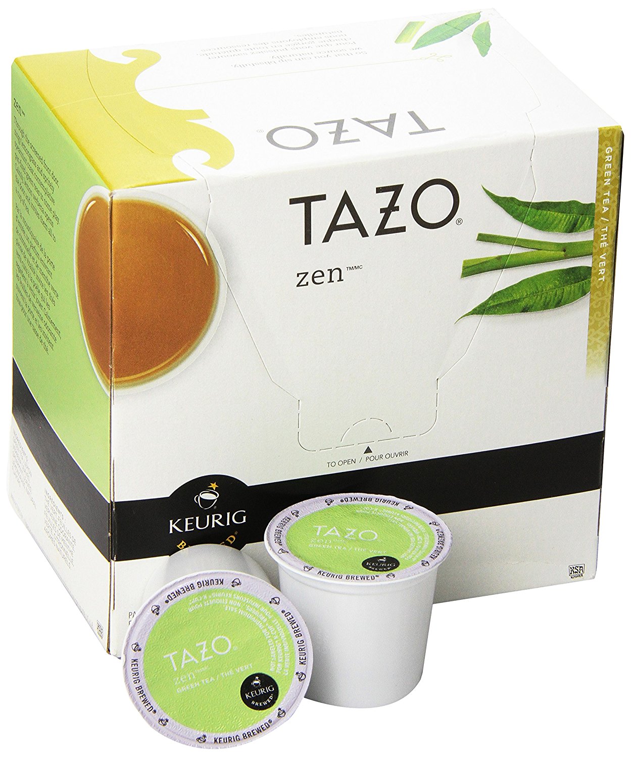 Keurig Tazo Zen Tea 32Count KCups for Keurig Brewers N5 free image