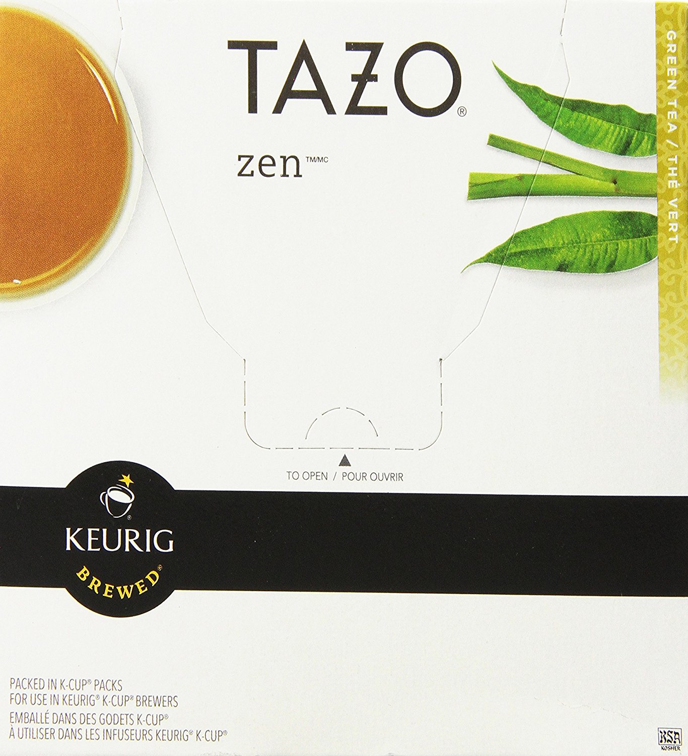 Keurig Tazo Zen Tea 32Count KCups for Keurig Brewers N8 free image