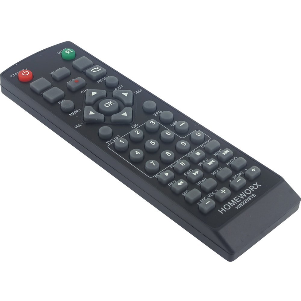 Mediasonic HOMEWORX HW220STB Digital Converter Box with Karaoke, TV