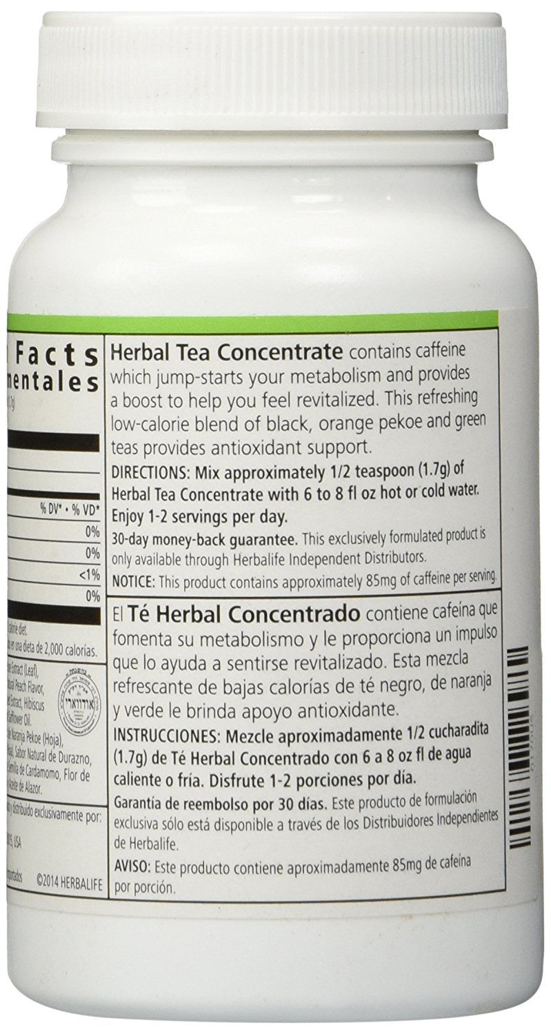 HERBALIFE HERBAL TEA CONCENTRATE PEACH FLAVOR 1.8 OZ N2 free image download