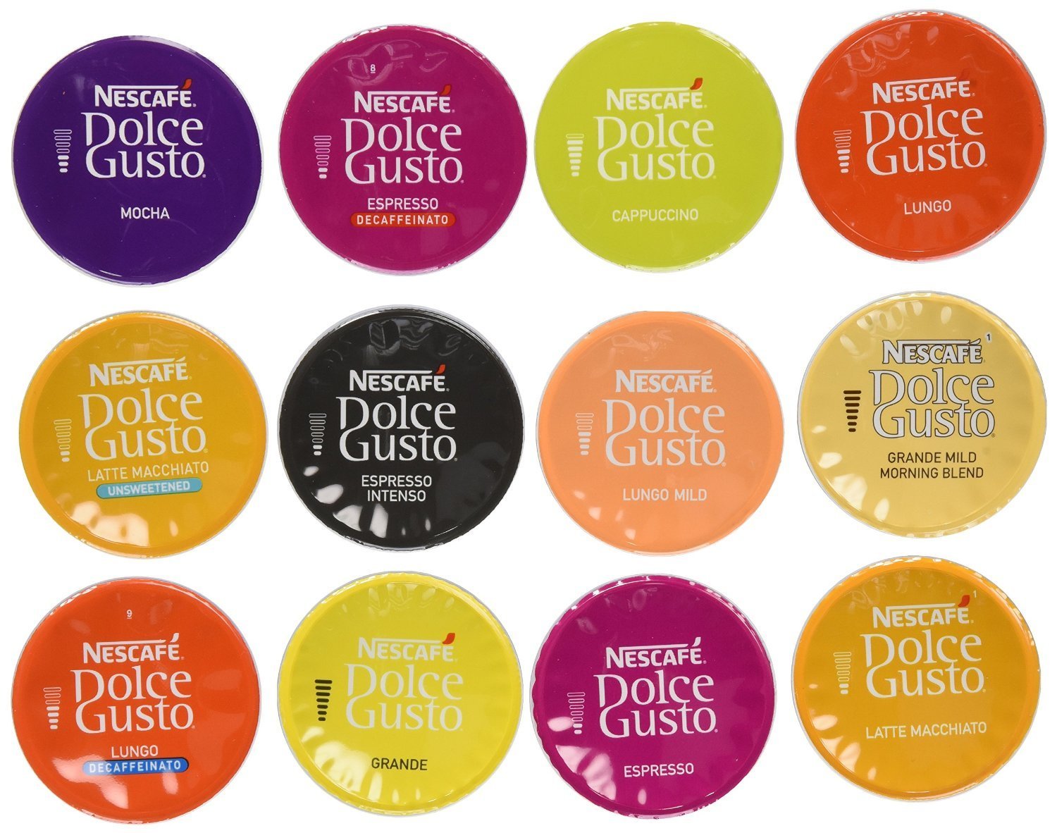 Nescafé Dolce Gusto Capsules Allinclusive Set, 50 Capsules Variety
