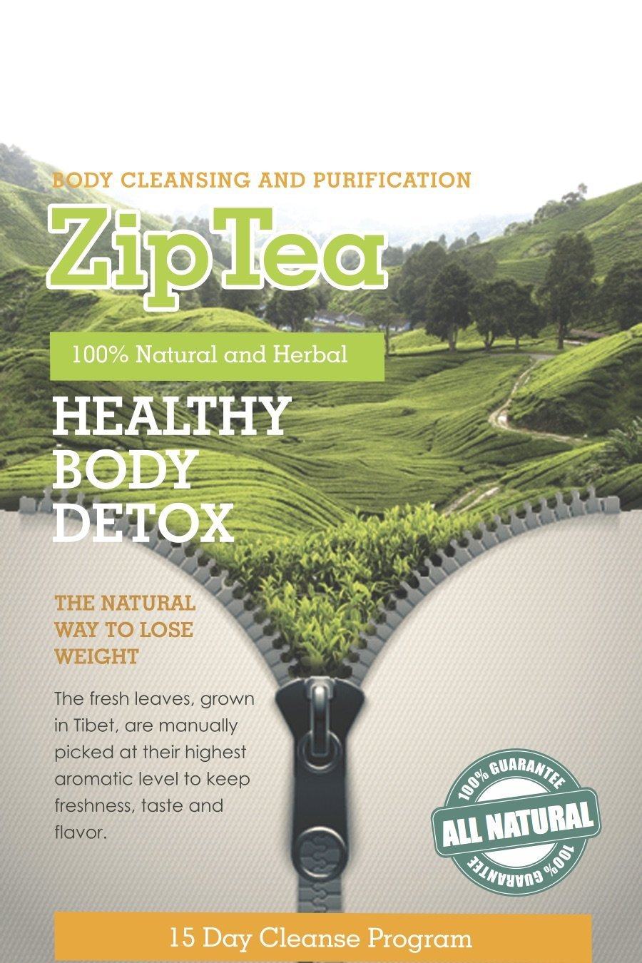 Weight Loss And Body Detox Tea All Natural Calm And Cleanse Your