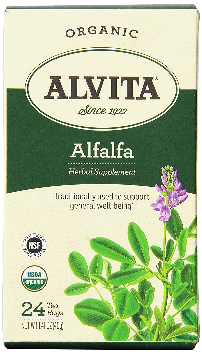 Alvita Organic Alfalfa Herbal Tea Bags, 24 Count free image download